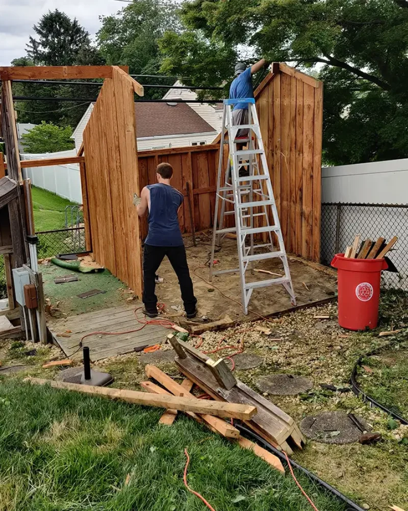 Shed Removal